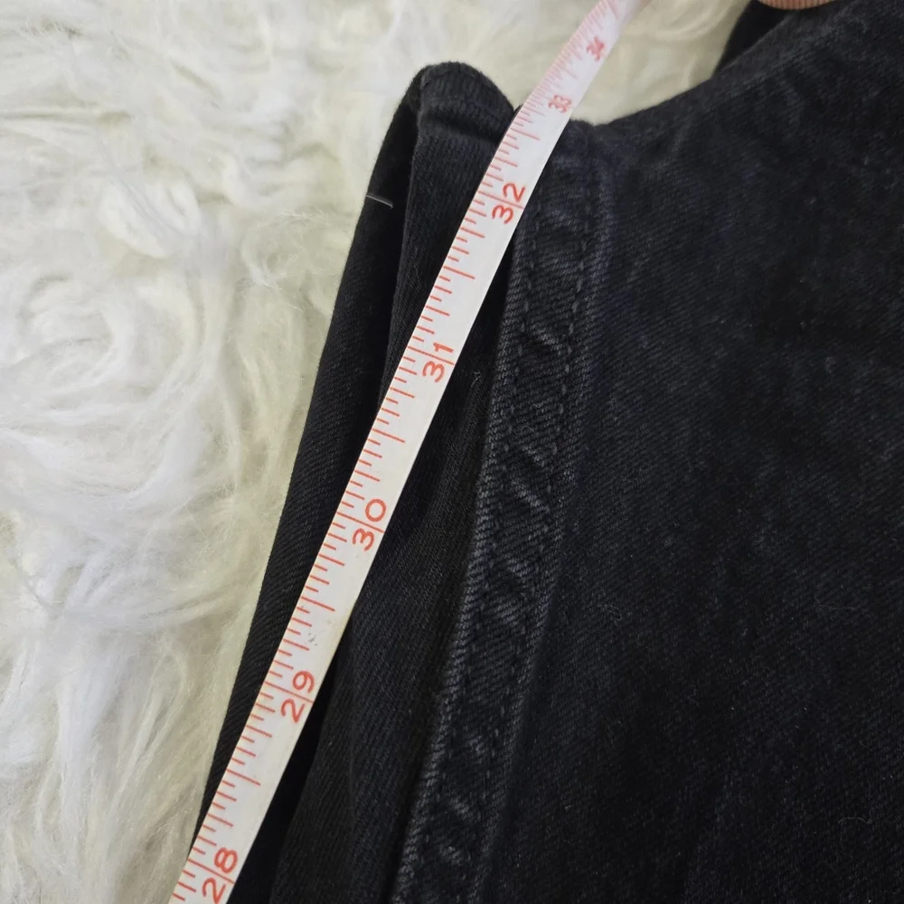 OLD‎ NAVY Jeans Men's 38x34 Relaxed Slim Tapered Denim Black Built in Flex